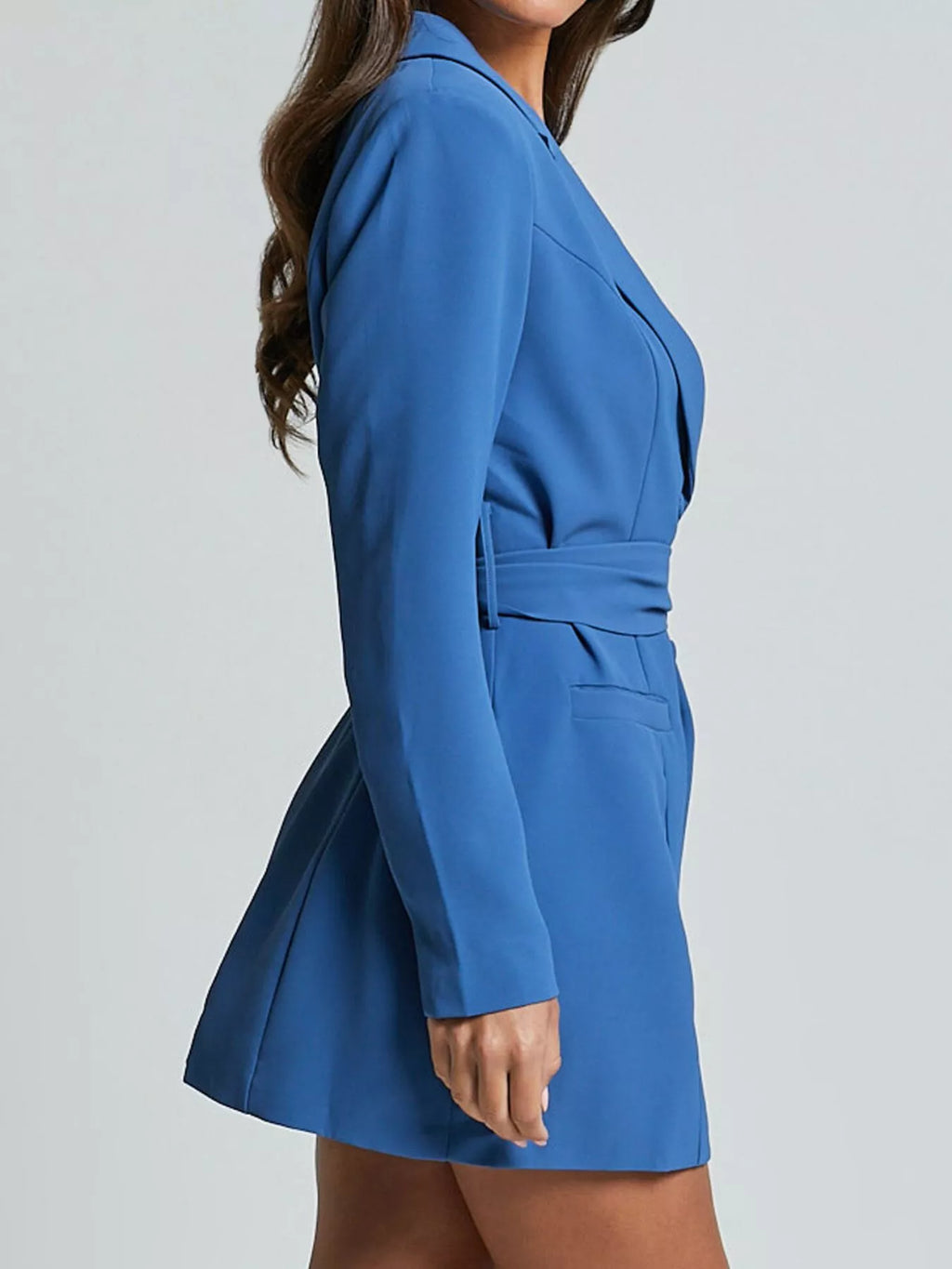Belted Lapel Blazer — additional view 9