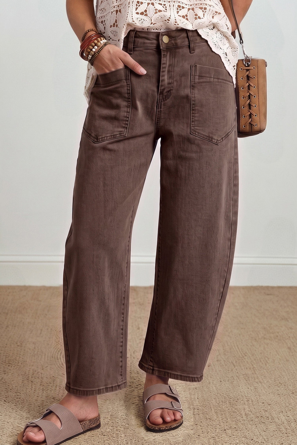 Briar Barrel Jeans | Patch Pocket Denim